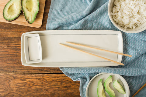 Simple Line Sushi Set