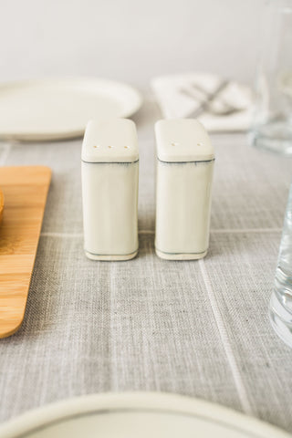 Simple Line Salt & Pepper Shakers