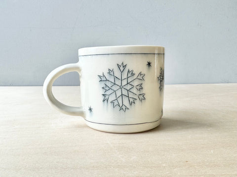 Snowflake Mug - 10oz