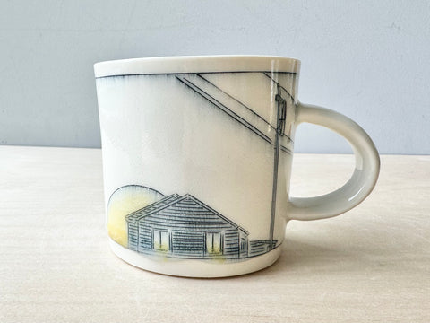 Rooftop & Powerlines Mug - 12oz