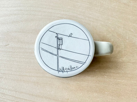 Rooftop & Powerlines Mug - 12oz