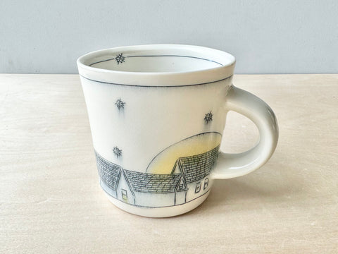 Rooftops & Snowflakes Mug - 16oz