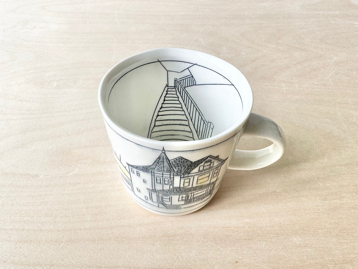 Home w/Sun & Bird Mug (16 oz)