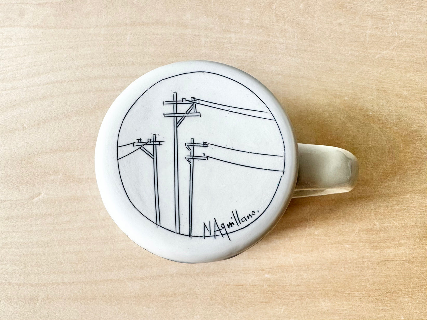 Trees & Powerlines Mug (16 oz)