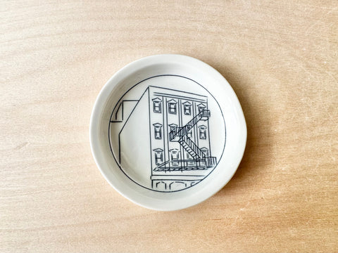 Cityscape Tiny Round