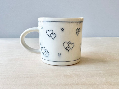 Small Heart Mug (12 oz)