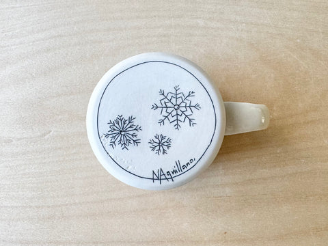 Small Snowflake Mug (12 oz)
