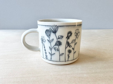 Small Flowers Mug (12 oz)
