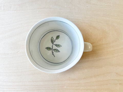 Large Yellow Rose Mug (20 oz)