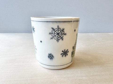 Vintage Lightup Tree Mug (16 oz)