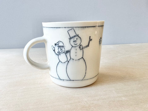 Snowman Family Mug (16 oz)