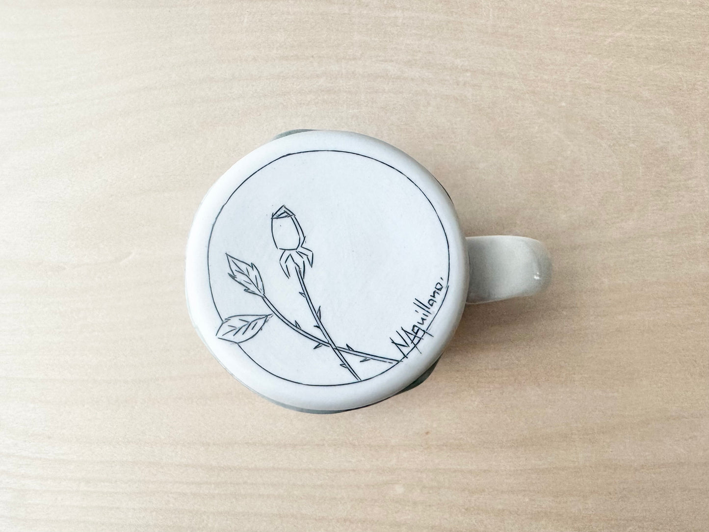 Rose Mug (16 oz)