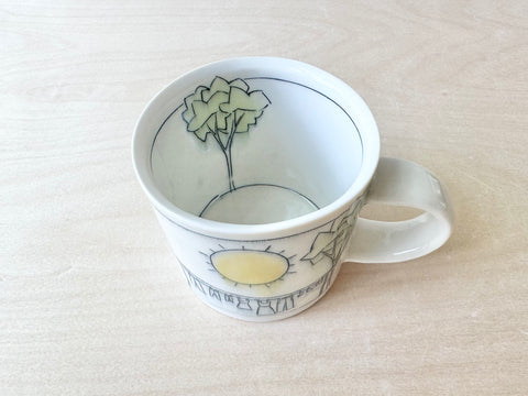 Sunshine & family clothesline small mug (12 oz)