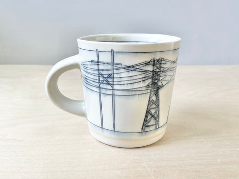 Transmission lines mug (16 oz)