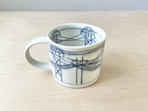 Transmission lines mug (10 oz)