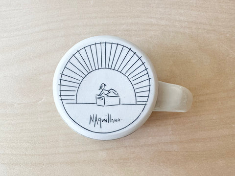 Clothesline & sunshine small mug (12 oz)