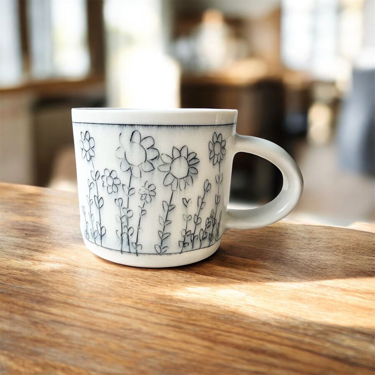 Flowers Mug (10 oz)