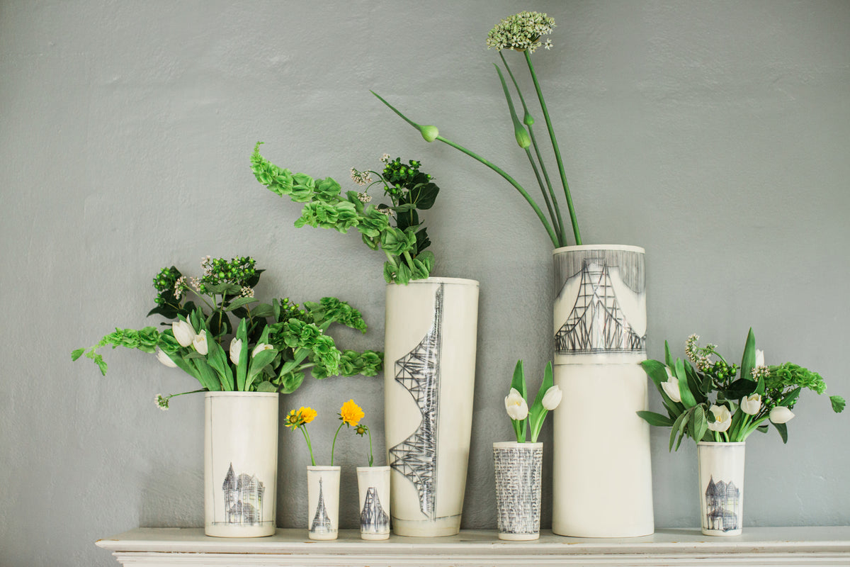Extra Large Vase - Curved