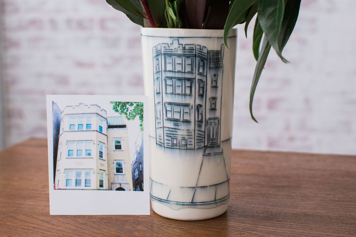 Custom Tall Vase