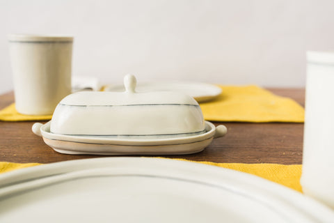 Simple Line Butter Dish